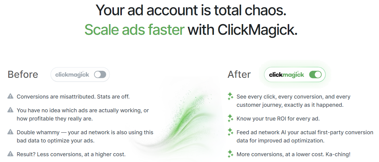 ClickMagick Vs Google Analytics